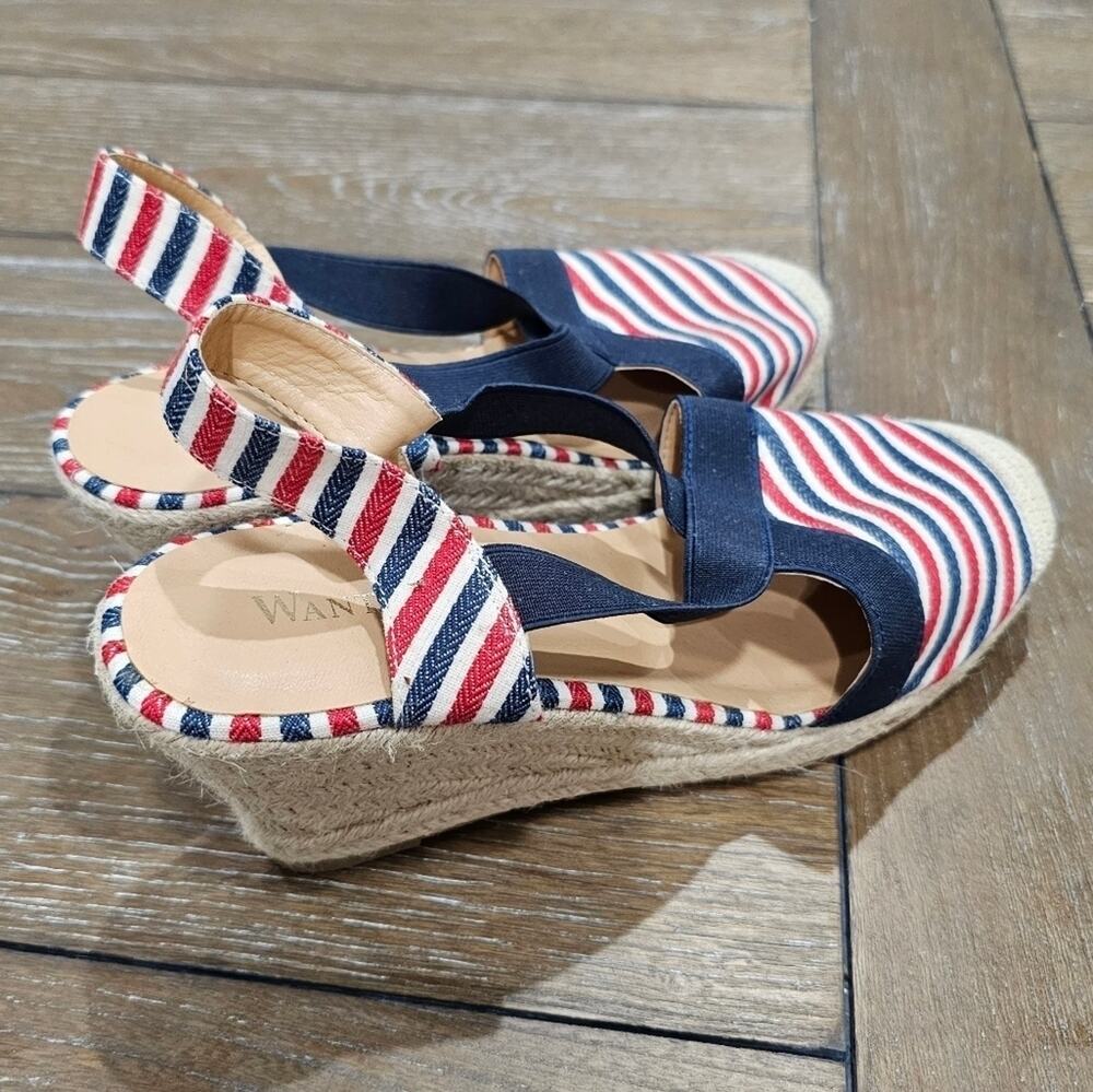 Wanted Espadrille Wedge, Szie 8.5  NWT